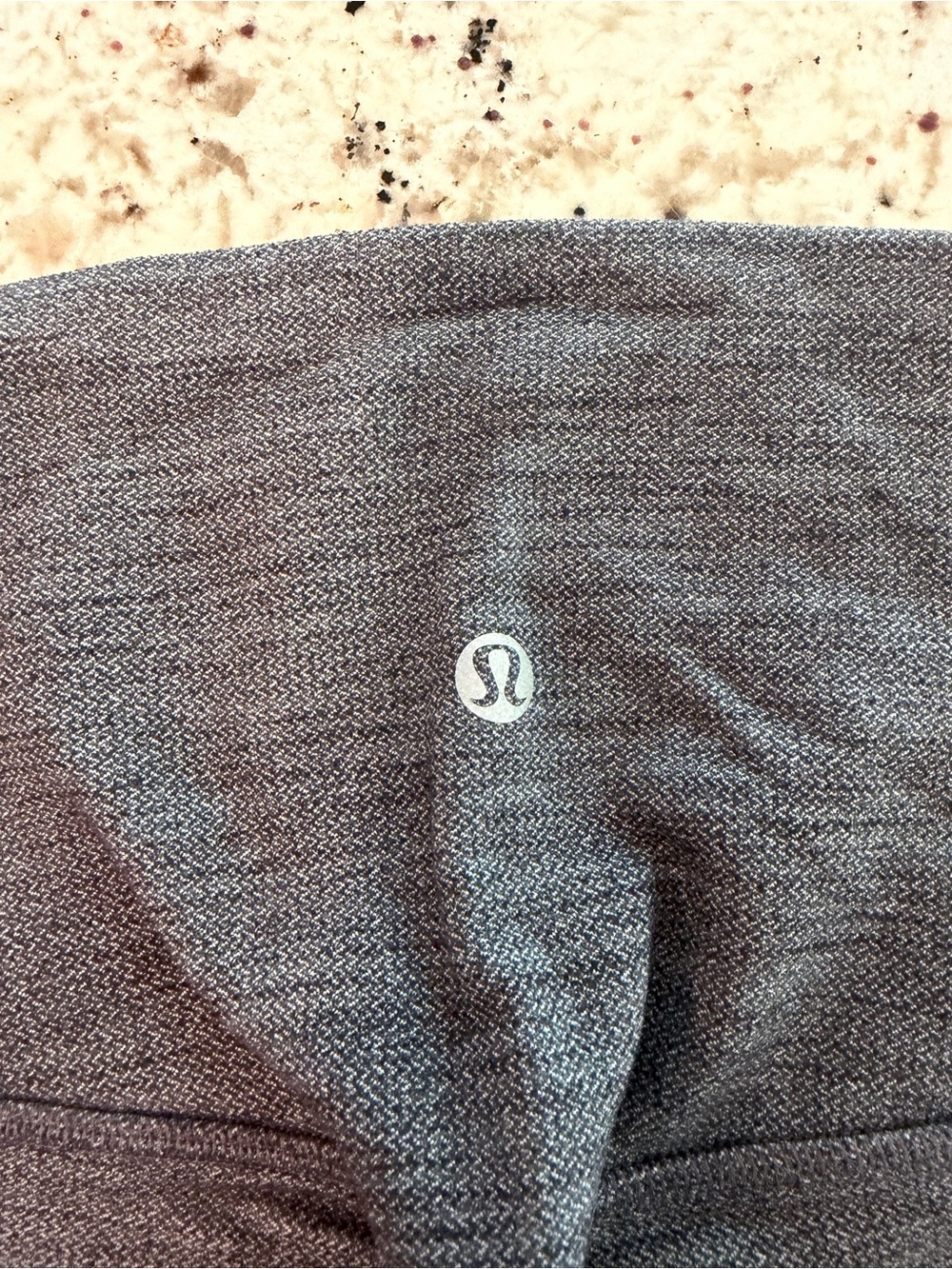 lululemon athletica Heather Gray Herringbone Align Leggings (25in length)